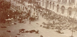 Расстрел демонстрации в Петрограде