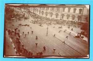 Расстрел демонстрации в Петрограде