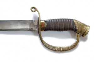 Шашка офицерская драгунская обр.1909 г. Сидоров.
