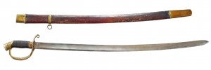 Шашка офицерская драгунская обр.1909 г. Сидоров.