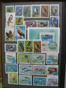 Альбом с марками.