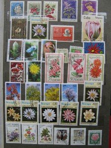 Альбом с марками.