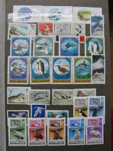 Альбом с марками.