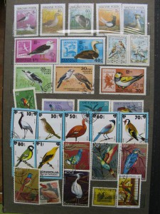 Альбом с марками.