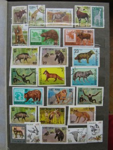 Альбом с марками.