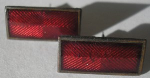 Ранние Шпалы РККА на усах 2 шт.