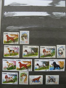 Альбом с марками.