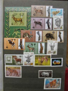 Альбом с марками.