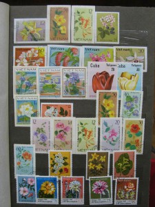 Альбом с марками.