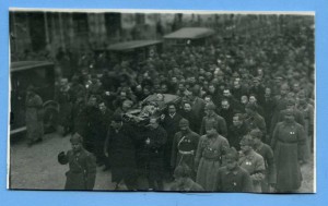 Похороны М.В.Фрунзе. 2 фото.