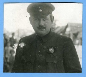 Командующий Сев.группой армий Е.Н.Сергеев.Зап.фр.июль 1920 г