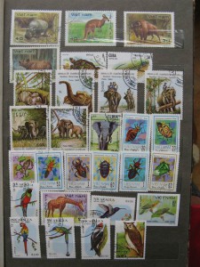 Альбом с марками.