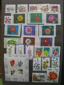 Альбом с марками.