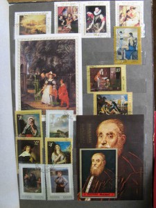 Альбом с марками.