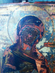 Икона Ахтырская Богоматерь (Плачь при Кресте)