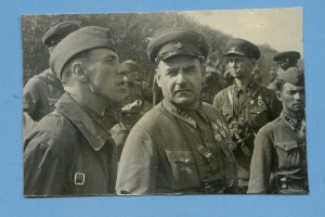 Командарм 1 р. Г.И.Кулик на тактических учениях.1938 г.