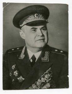 Фото генерала Антипенко с автографом - ТКЗ Туркменской ССР