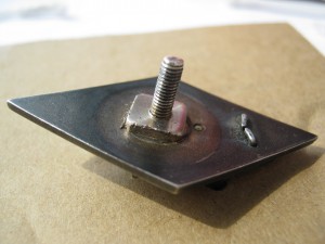 Ромб ВВИУ серебро люкс