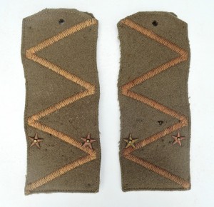 Парные погоны и эполеты