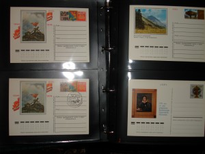 Коллекция почтовых карточек СССР и РФ, конвертов с ор.маркой