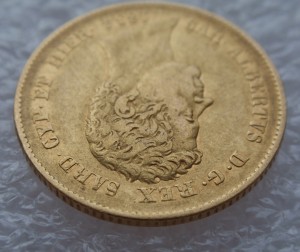 20 лир 1834 года .Сардиния.
