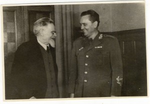 Фото. Калинин и маршал И.Броз Тито.17х12