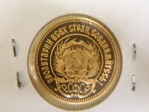 Червонец сеятель 1923 NGC MS 64 + 1980 пруф ЛМД