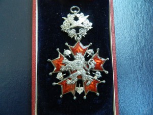 ОРДЕН БЕЛОГО ЛЬВА ЧЕХОСЛОВАКИЯ 4 СТ С МЕЧАМИ + 5 СТ