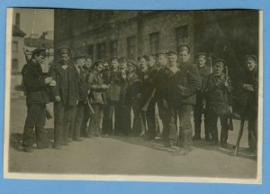 Матросы отряда внутреннего порядка. Петроград. 1919 г.
