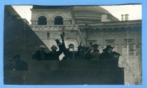 И.В.СТАЛИН,К.Е.ВОРОШИЛОВ,Г.ДИМИТРОВ,А.БАРБЮС.Москва.1938 г.