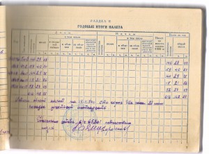 ЛЁТНАЯ КНИЖКА лейтенанта ВВС 1949г