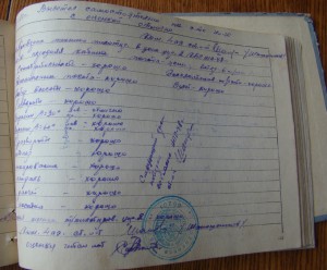 ЛЁТНАЯ КНИЖКА лейтенанта ВВС 1949г