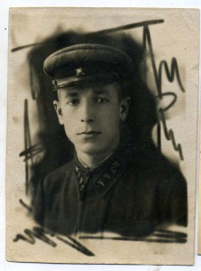 Курсант Ульяновского училища связи,1940 г.