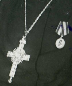 СВЯЩЕННИК Вилегородской церкви.Медаль "За поб.над Германией"