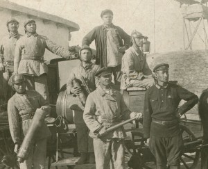 Пожарники 30е года, знаки!