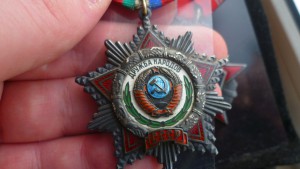Дружба 10886 и октябрь 78223 с одного пиджака.
