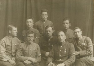 Курсанты училища ГВФ, г.Тамбов, 1939 год.