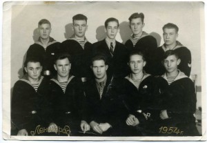 Арктическое училище.Ленинград.1954 год