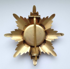 Звезда Ордена Св. Анны с мечами - Эдуард