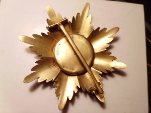 Звезда ордена св.Анны с мечами. Врем. правительство. Эдуард.