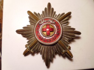 Звезда ордена св.Анны с мечами. Врем. правительство. Эдуард.