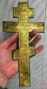 Крест в эмалях. Большой