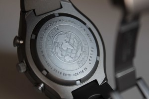 Citizen Eco-drive titanium хронограф