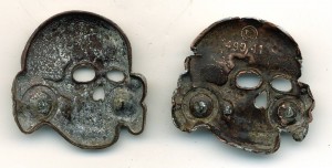 кокарда СС . Мёртвая голова, орёл