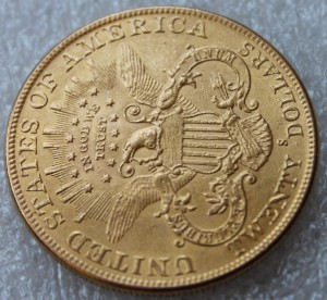 Подскажите подлинная ли монета, $20 Liberty Gold Eagle 1895