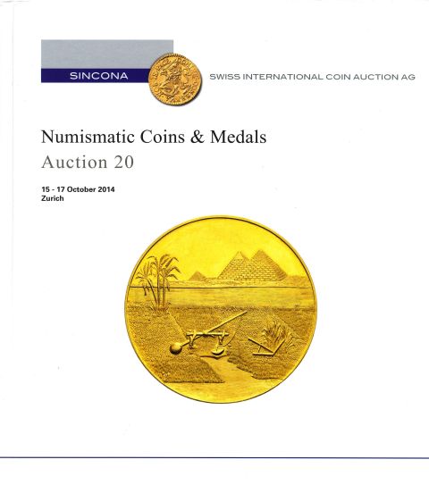 Sincona Numismatic Coins & Medals Auction 20