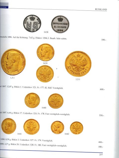 Sincona Numismatic Coins, Medals & Banknotes Auction 1