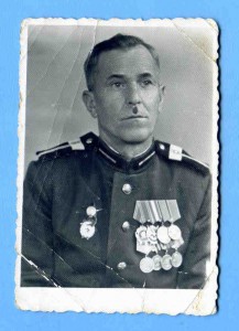 Старшина Леонид Смолеев. ОЛ,БКЗ,КЗ,медали. 1962 г.