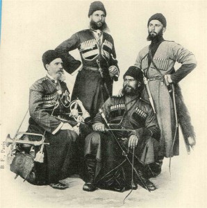 Шикарная открытка. Казаки.
