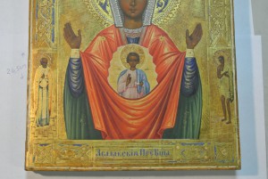 абалакская с предстоящими Николаем и Марией Египетская